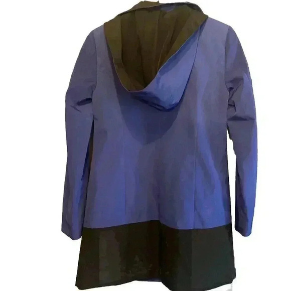 London Fog Ladies XS Petite X-Small Rain Coat Removable Hood - Picture 8 of 9